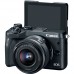Цифр. фотокамера Canon EOS M6 Kit 15-45 IS STM Black